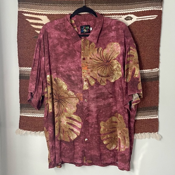 Jams World Shirts Jams World Vintage Button Down Short Sleeve Shirt In Wainiha Poshmark